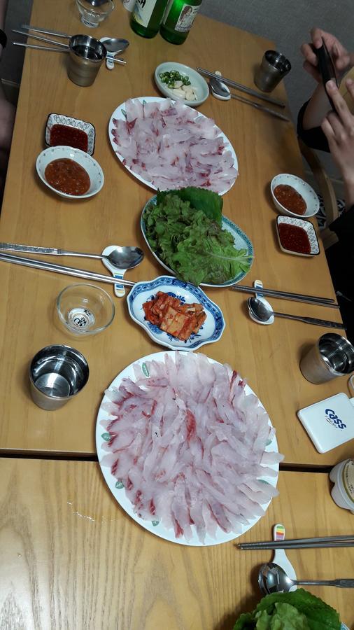 Blue Island Guesthouse Seogwipo Eksteriør bilde