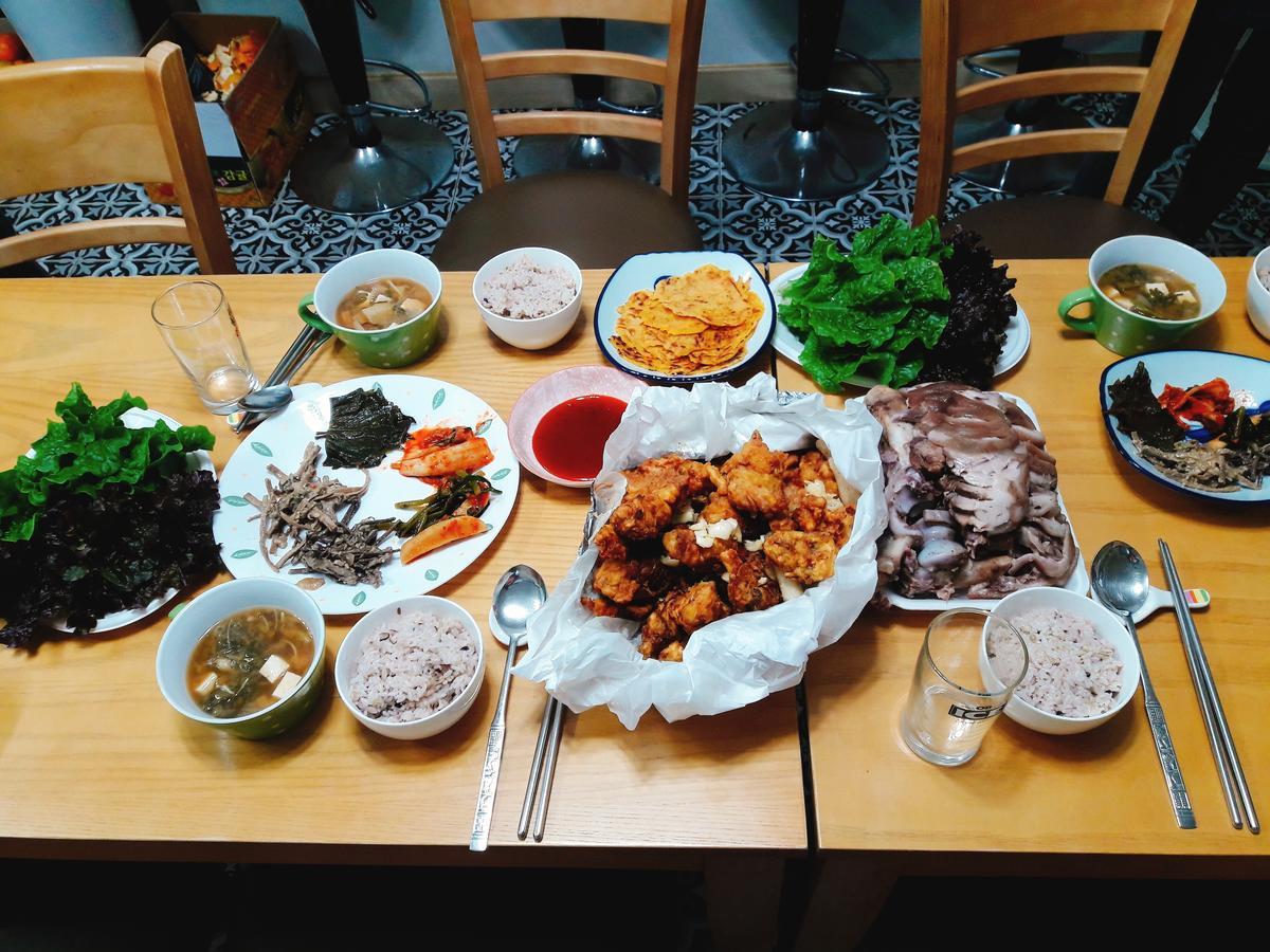 Blue Island Guesthouse Seogwipo Eksteriør bilde