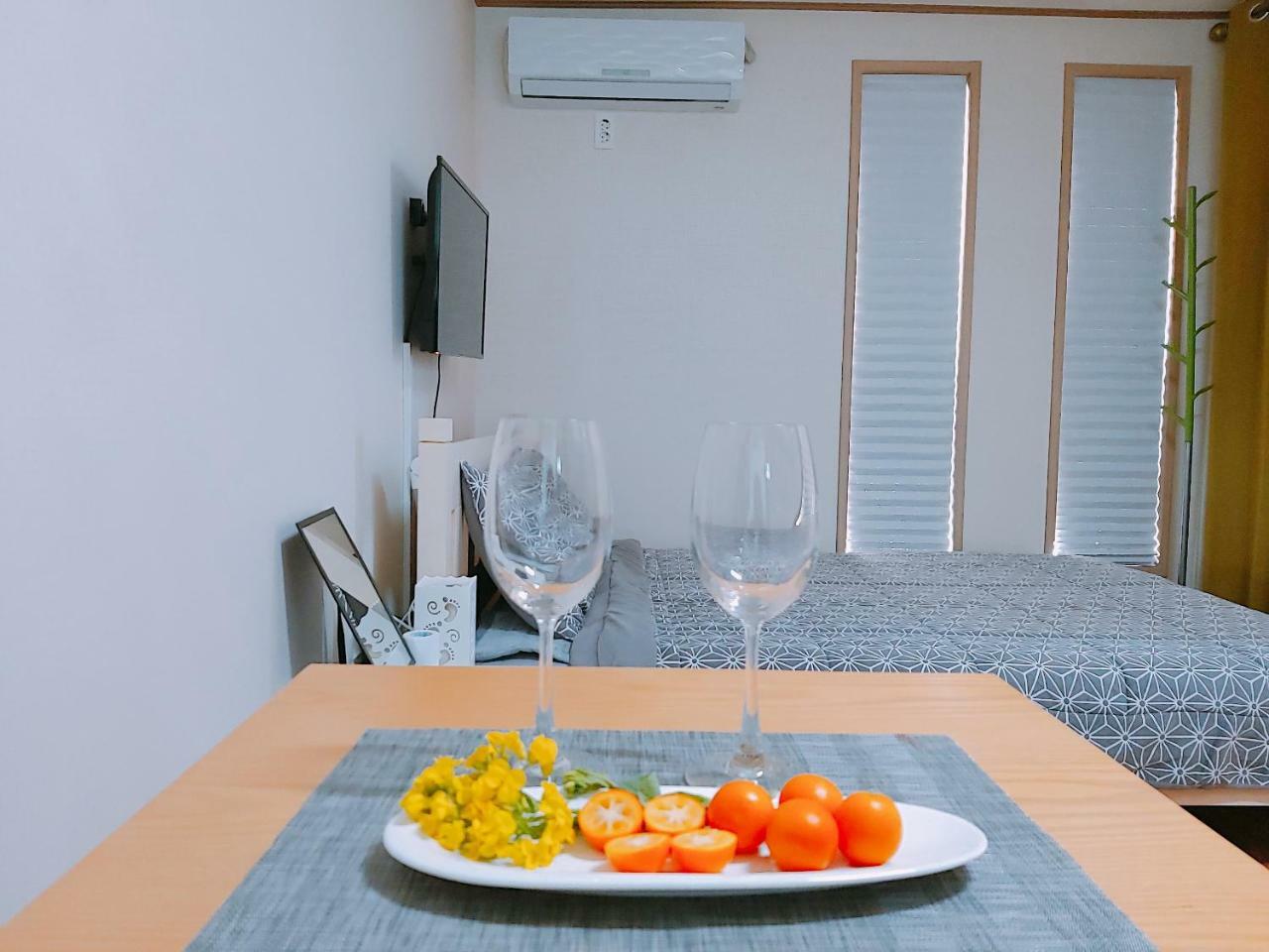 Blue Island Guesthouse Seogwipo Eksteriør bilde