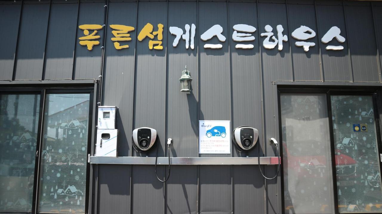 Blue Island Guesthouse Seogwipo Eksteriør bilde
