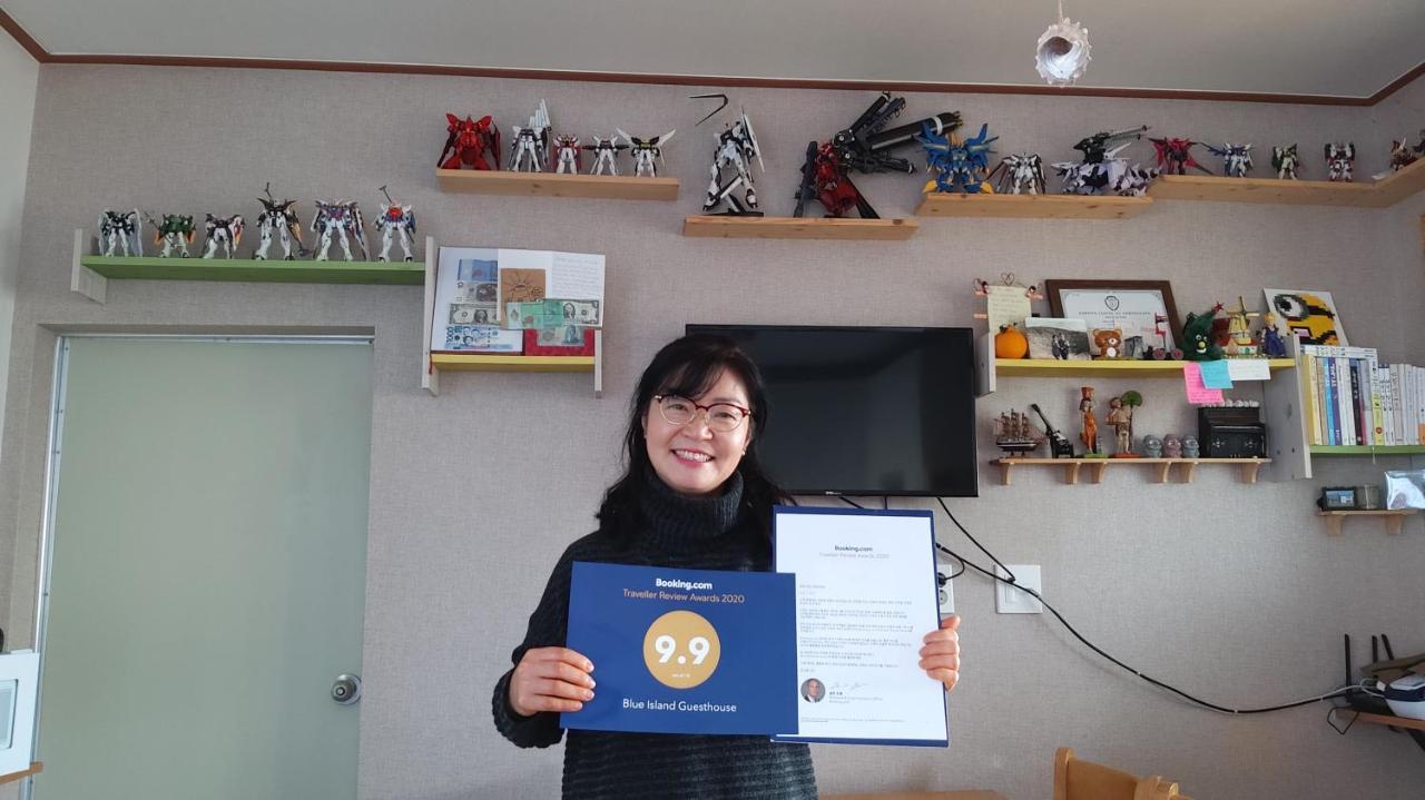Blue Island Guesthouse Seogwipo Eksteriør bilde